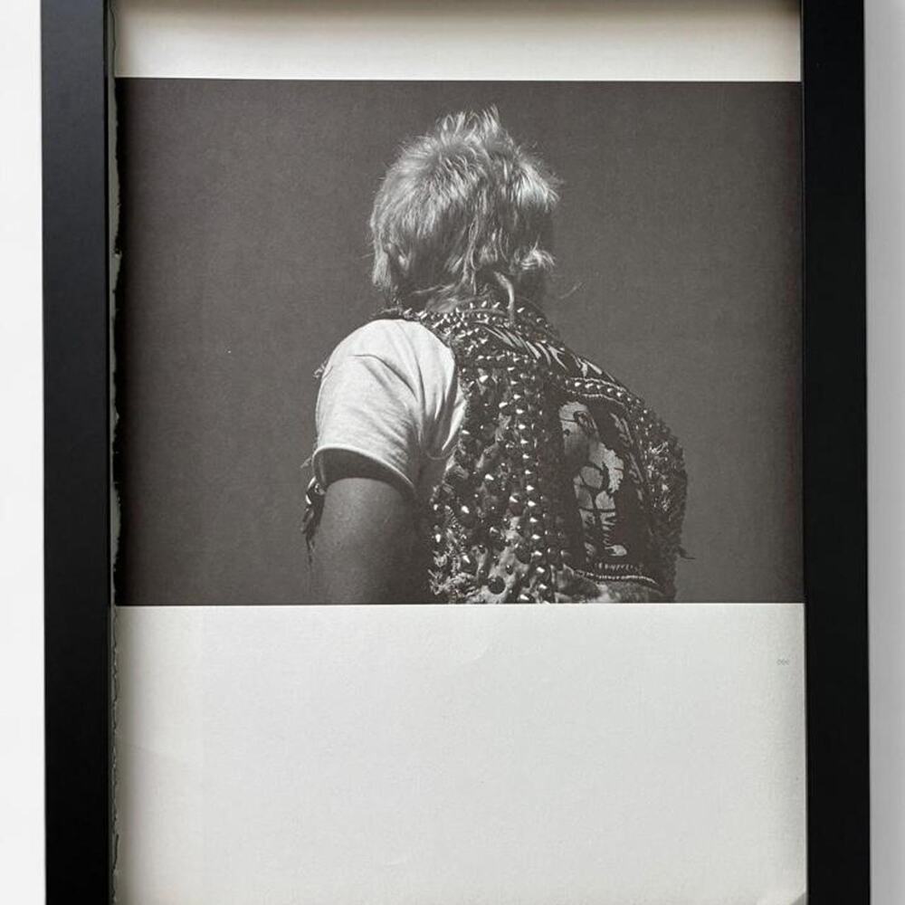 Hedi Slimane photography cutout framed poster 9x12